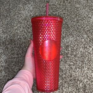 STARBUCKS studded coffee cup!